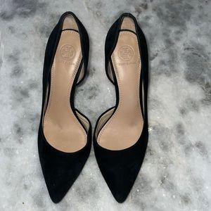 Tory Burch Blake suede pumps 9.5